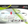 Wizard Monster Surface Livebait Double Mono Rig 9/0+11/0 Round 80cm Dupla Horgos Monofil Előke