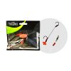 Wizard Monster Surface Livebait Double Monobraid Rig 9/0+11/0 Round Harcsázó Előke