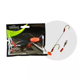   Wizard Monster Surface Livebait Double Monobraid Rig 7/0+9/0 Classic Harcsázó Előke