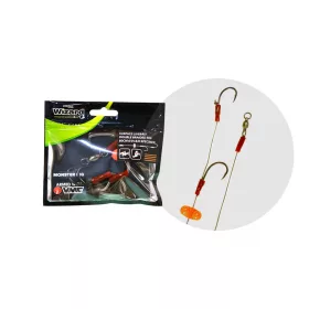   Wizard Monster Surface Livebait Double Braided Rig 6/0+8/0 Specimen Harcsázó Előke