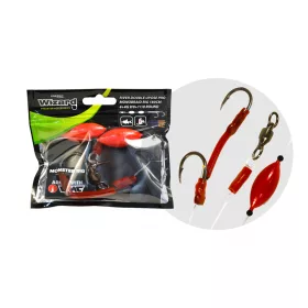   Wizard Monster River Upose Pro Double Monobraid Rig 9/0+11/0 4+4gr Round Harcsázó Előke