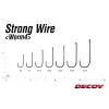 Decoy Worm 4 Strong Wire 5/0 Füles Szakállas Egyágú Ragadozóhalas Horog 5db