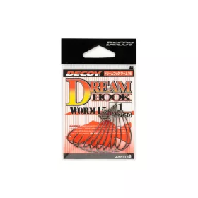 Decoy Worm 15 Dream Hook 1/0 Offset Horog 9db