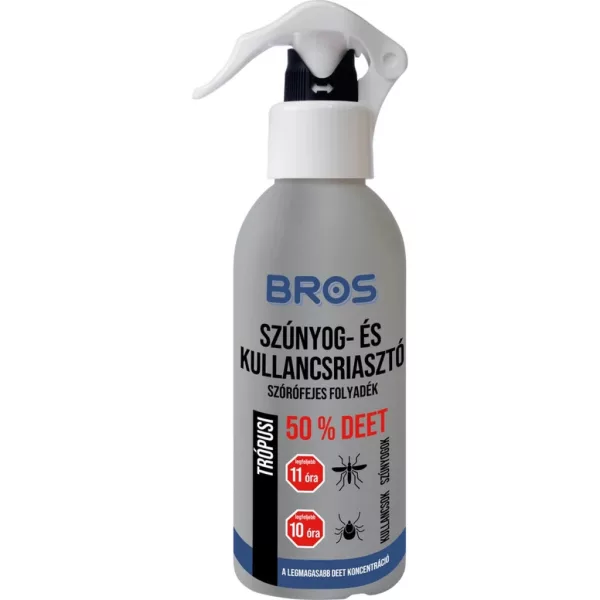 Bros Szúnyog és Kullancsriasztó Szórófejes 130ml