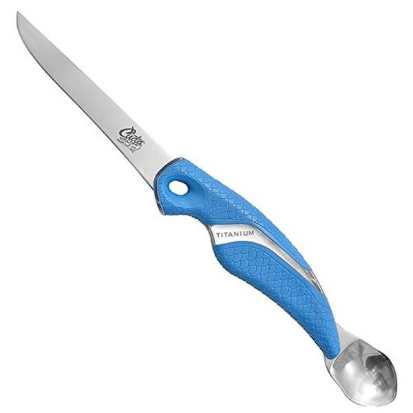 Cuda Titanium Nitride 5 Filéző Kés Belsőség Kanállal