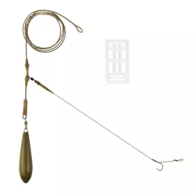   Carp Academy Komplett Helicopter Előke Ólombetétes Zsinóron 4-es 70g