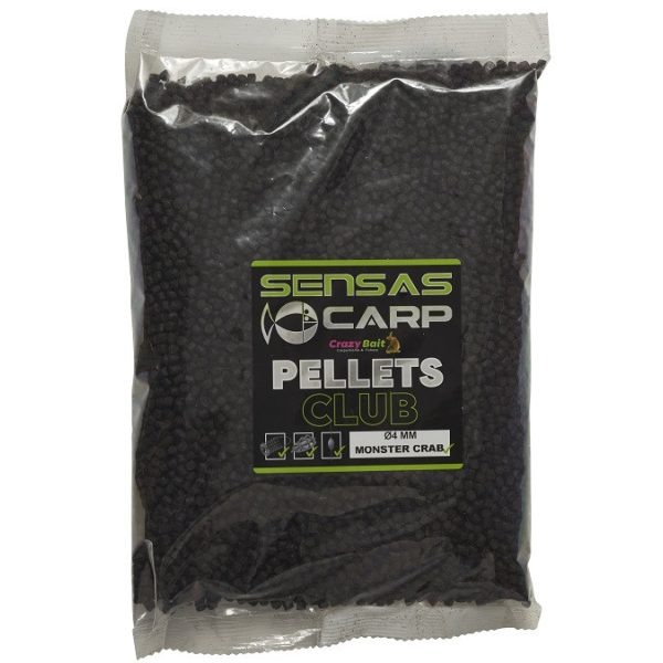 Sensas Pellet Club Monster Crab 4mm Etetőpellet 1kg