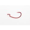 Decoy Worm 17R KG 5/0 Blood Red Offset Horog 4db
