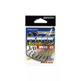   Decoy Worm 103 Back Swicher #3/0 1,2gr Súlyozott Offset Horog 5db