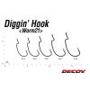 Decoy Worm 21 Diggin Hook 5/0 Offset Horog 4db