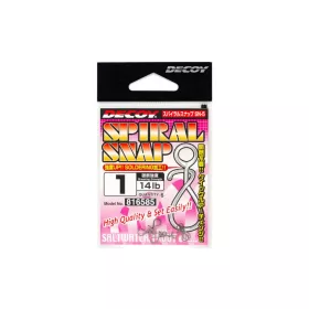 Decoy SN-5 Spiral Snap 0 10lb Kapocs 6db