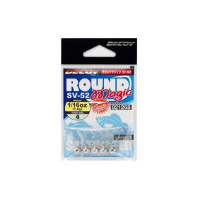 Decoy SV-52 Round Magic #4 1,4gr Jig Fej 5db
