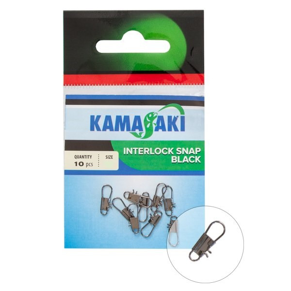 Kamasaki Csomagos Interlock Snap 1 10Db/Cs