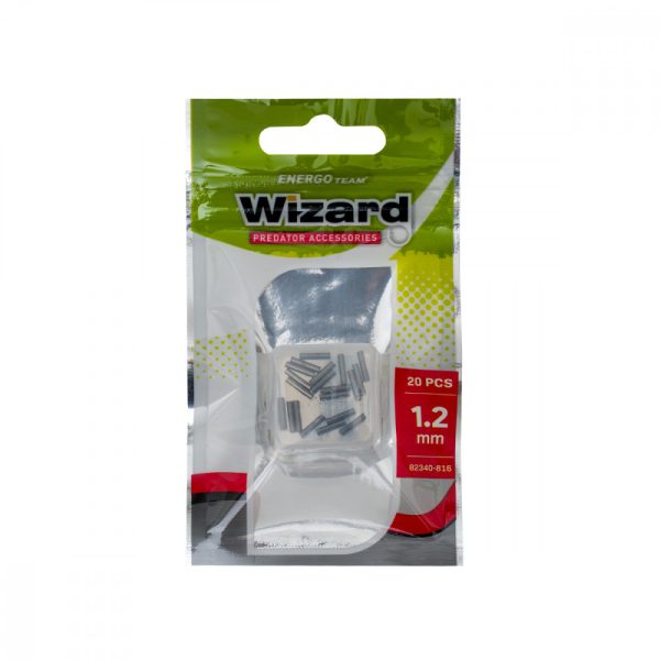 WIZARD DRÓTELŐKE RÖGZÍTŐ CSŐ 1.2X1.6X8MM 20DB/CS FÉNYES FEKETE - Krimpelő cső