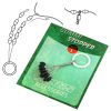 Nevis Gumistopper Fekete S 4x2mm 12db