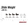 Decoy DS-12 Slide Weight 5,0gr Offset Ólom 3db