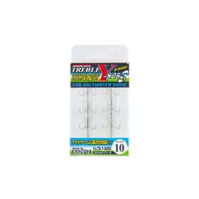   Decoy Y-S25S Saltwater Game #16 Füles Szakállas Háromágú Horog 8db