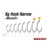 Decoy Worm 37 KG Narrow 4/0 Offset Horog 6db