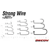 Decoy Jig11S Strong Wire Silver #4 Füles Szakállas Egyágú Jig Horog 9db