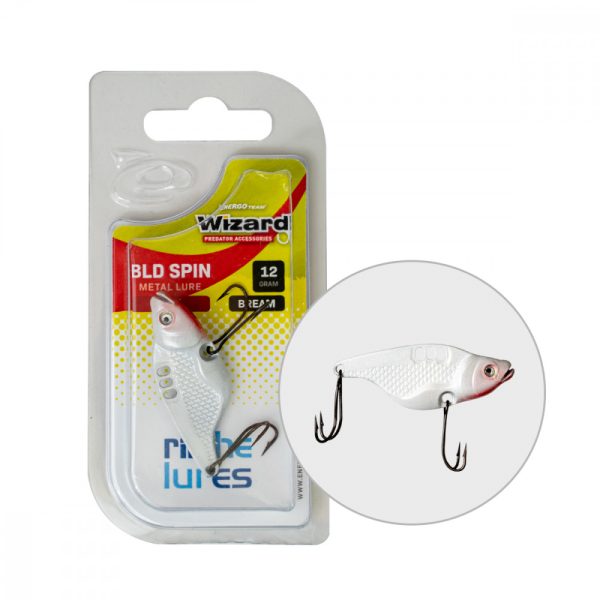 Wizard Bld Spin Bream Blade műcsali White 45mm - 12gr