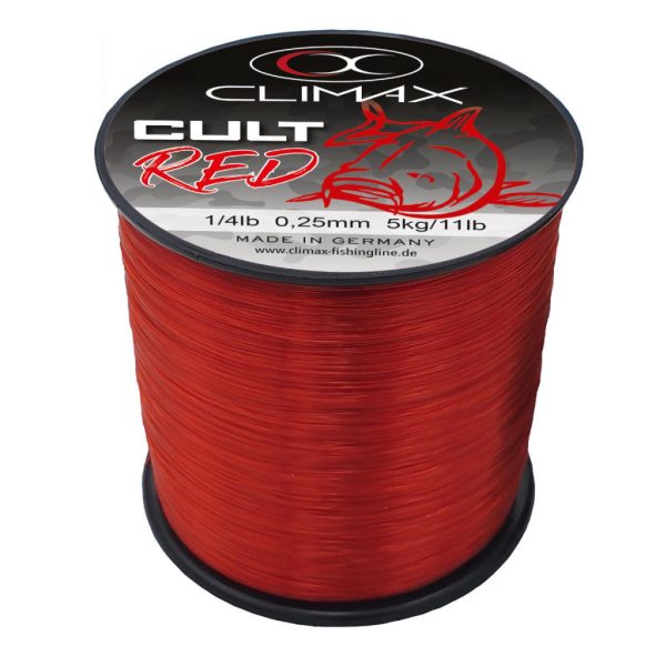 Climax Cult Carp Red Mono 300m 0,22mm Monofil Főzsinór