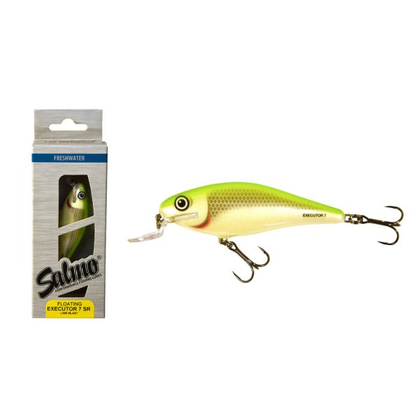 Salmo IEX7SR Executor LBS 7cm 8gr Úszó Wobbler