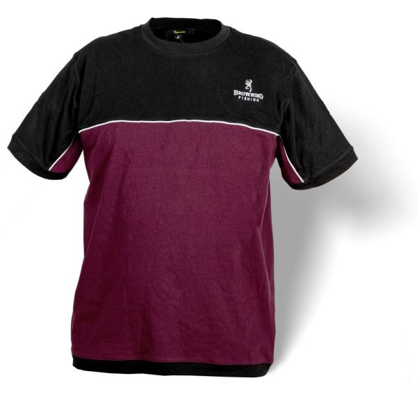 Browning L T-Shirt fekete/bordó - Póló