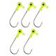 Nevis Gumihal fej sárga 5/0 7gr 5db/cs Jig fej