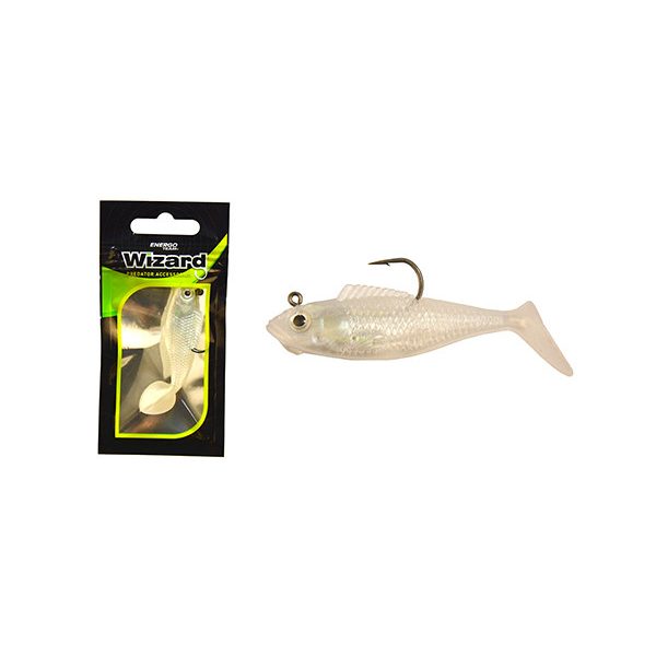 Wizard Swimbait Big Perch 7,62cm Silver Gumihal