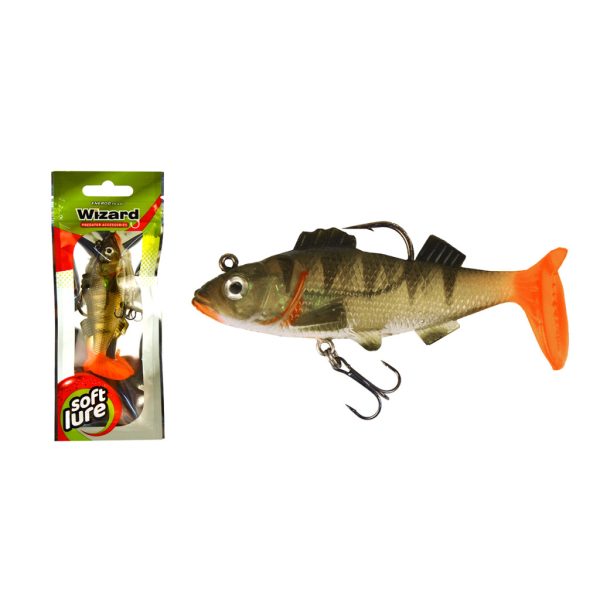 Wizard Swimbait Big Perch 7,62cm Holobrown Gumihal