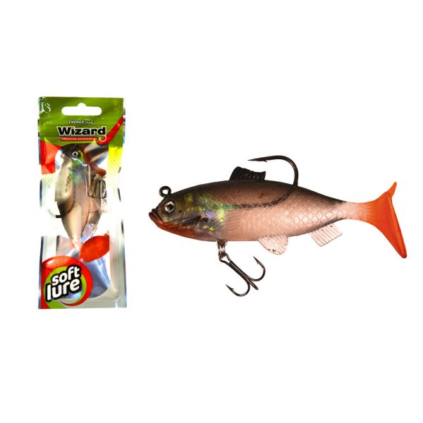 Wizard Swimbait Big Perch 10,16cm Holobrown Gumihal