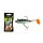 Wizard Swimbait Paddle Perch 7,62cm Blueminnow Gumihal