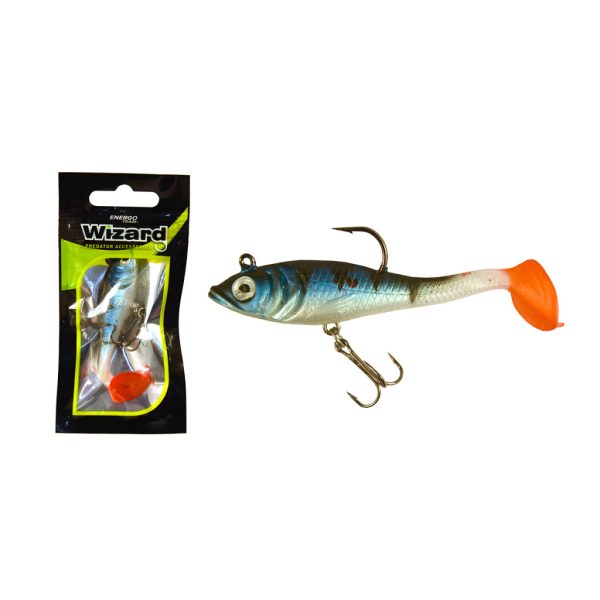 Wizard Swimbait Paddle Perch 7,62cm Blueminnow Gumihal