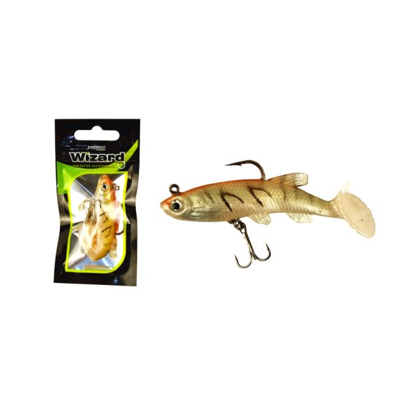 Wizard Swimbait Long 7,62cm Orange Gumihal