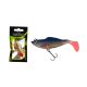 Wizard Swimbait Paddle Long 7,62cm Holosilver Gumihal