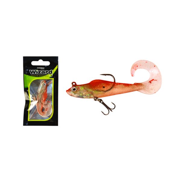 Wizard Swimbait Twister Shad 7,62cm Redholo Gumihal