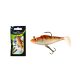 Wizard Swimbait Perch 5,08cm Whitetiger Gumihal