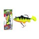 Wizard Swimbait Perch 7,62cm Firetiger Gumihal