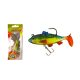 Wizard Swimbait Perch 7,62cm Firetiger Holo Gumihal