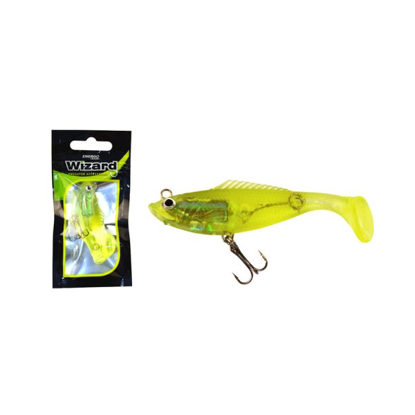 Wizard Swimbait Perch 7,62cm Green Gumihal