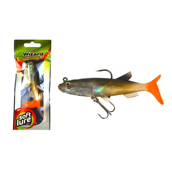 Wizard Swimbait Paddle Shad 7,62cm Rainbow Gumihal