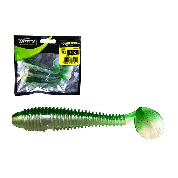 Wizard Power Kick 112 9,5cm Plasztik Csali 3db