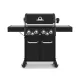 Broil King Baron 490 Shadow Gázgrill 65,2x44,4cm Fekete