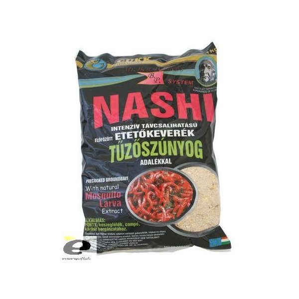 Cukk Nashi Tűzőszúnyogos Etetőanyag 1kg