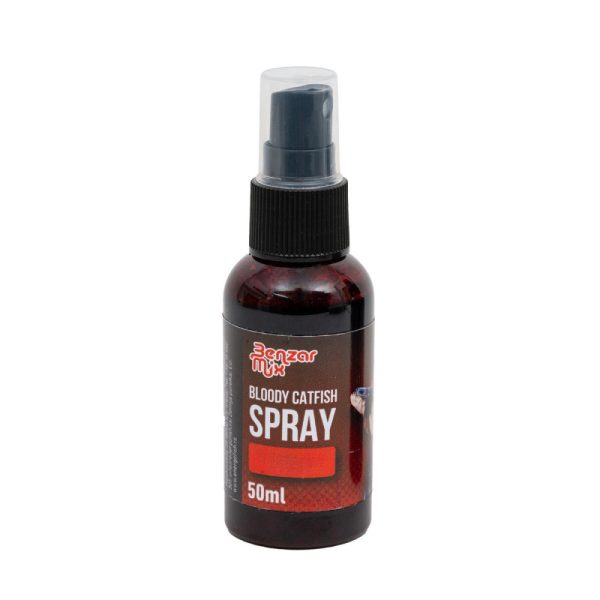 Benzár Mix Catfish Spray Harcsázó Aroma Bloody Máj-Hal 50ml