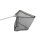 Delphin merítőháló fém fejcsatlakozással, gumírozott hálloval 60x60/200cm - Merítőnyél hálóval