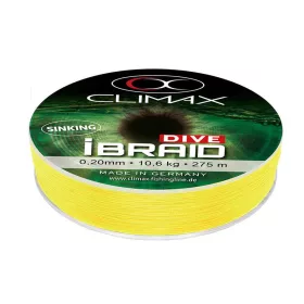   Climax iBraid Dive Sinking Fluo Yellow 275m 0,08mm 3,2kg Fonott Főzsinór