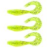 Nevis Twister Shad 11cm 10,76gr 3db/cs (Zöld flitter) Plasztik csali