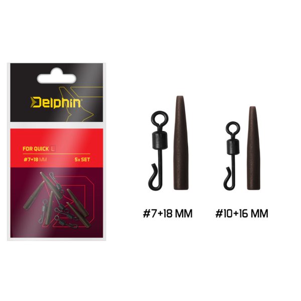 Delphin FDR Quick S / Set 5db #10+16mm