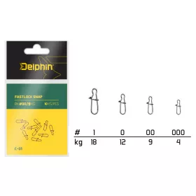 Delphin Fastlock Snap C-01/10db BN/0